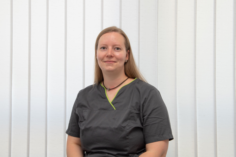 Portrait der medizinischen Fachangestellten Ramona